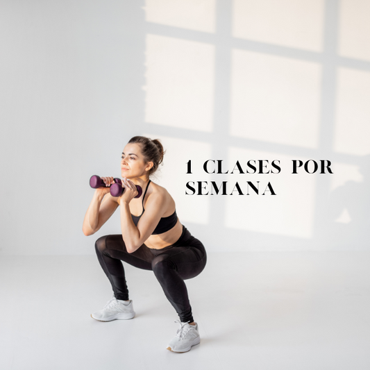 1 Clase a la semana
